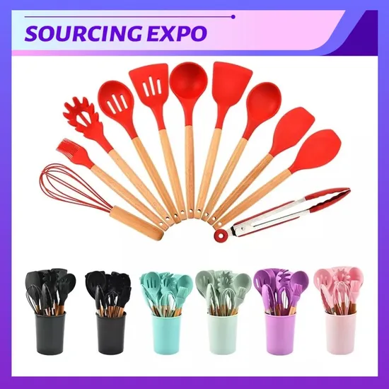 Fábrica de atacado de silicone utensílio de cozinha ferramentas de cozinha acessórios de cozinha de silicone gadgets de cozinha durável cocina acessórios de cozinha de silicone ferramenta de cozinha