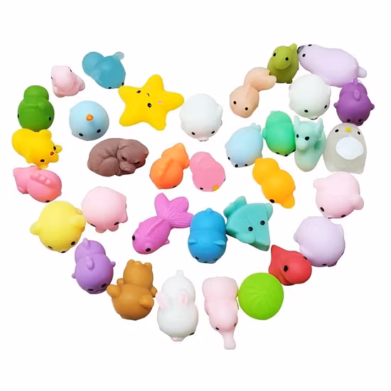 Figura de brinquedo de plástico TPR de silicone TPU de toque suave
